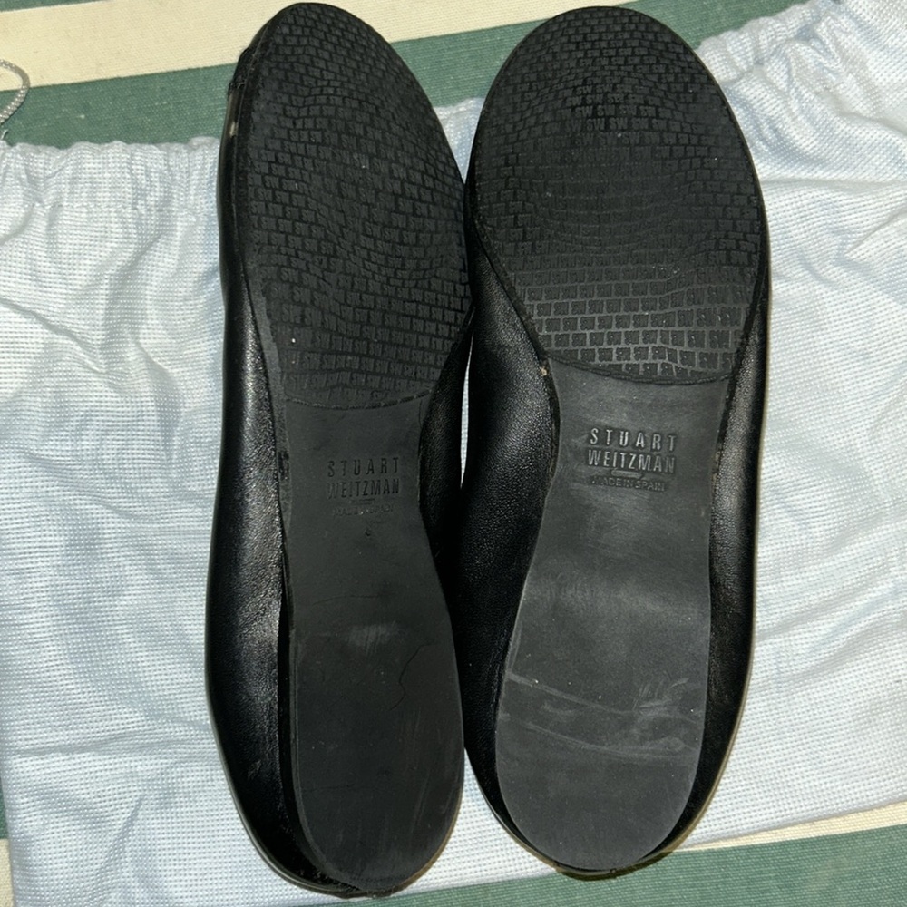 Stuart Weitzman Ballet Flats size 7 1/2 narrow. Comes with dust cover. - Picture 3 of 7